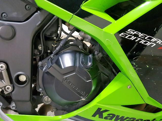 JKAEX8B17EA001468 - 2014 KAWASAKI EX300 B GREEN photo 12