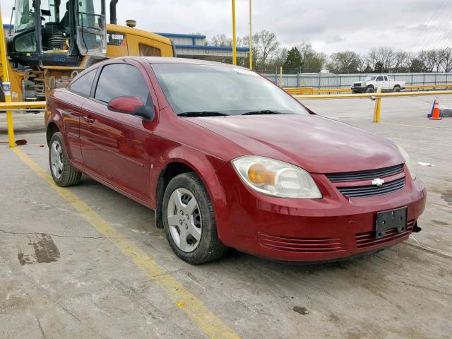 1G1AL18FX87139266 - 2008 CHEVROLET COBALT LT RED photo 1