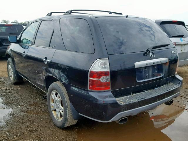 2HNYD18844H511665 - 2004 ACURA MDX TOURIN BLACK photo 3