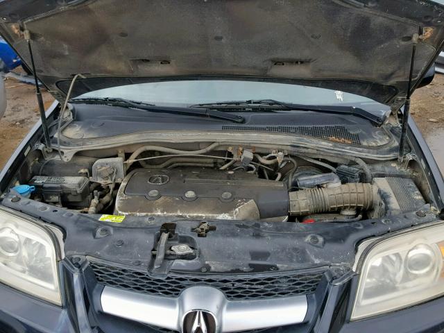 2HNYD18844H511665 - 2004 ACURA MDX TOURIN BLACK photo 7