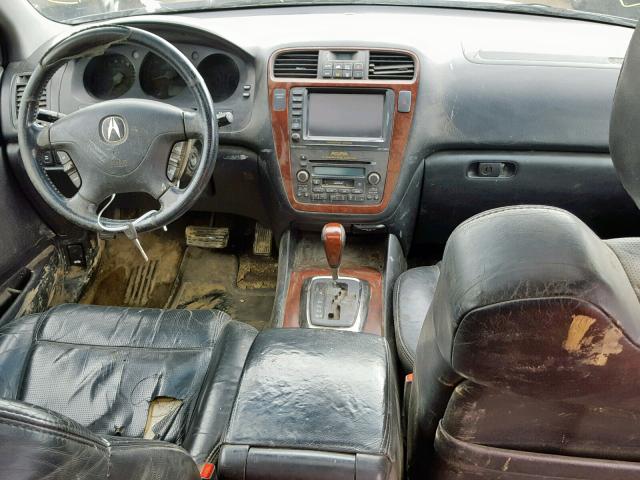 2HNYD18844H511665 - 2004 ACURA MDX TOURIN BLACK photo 9