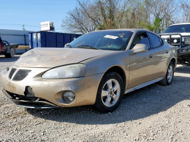 2G2WP522851341356 - 2005 PONTIAC GRAND PRIX GOLD photo 2