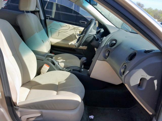 2G2WP522851341356 - 2005 PONTIAC GRAND PRIX GOLD photo 5