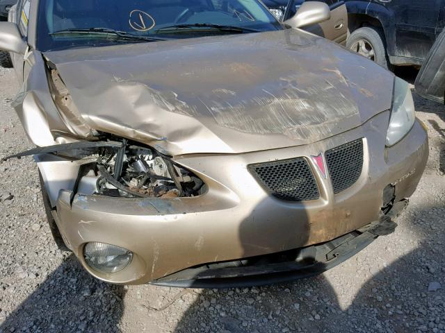 2G2WP522851341356 - 2005 PONTIAC GRAND PRIX GOLD photo 7