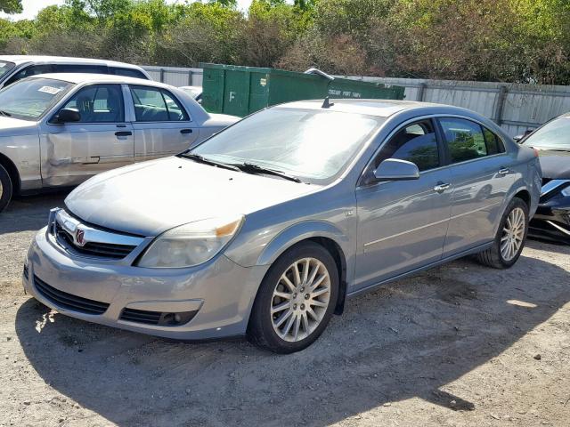 1G8ZV57757F137848 - 2007 SATURN AURA XR BLUE photo 2