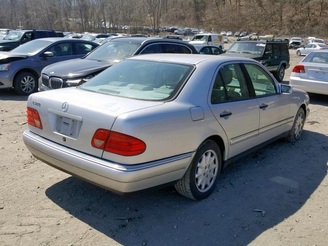 WDBJF65H0XA827908 - 1999 MERCEDES-BENZ E 320 SILVER photo 4