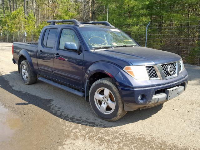 1N6AD09W67C416611 - 2007 NISSAN FRONTIER C BLACK photo 1