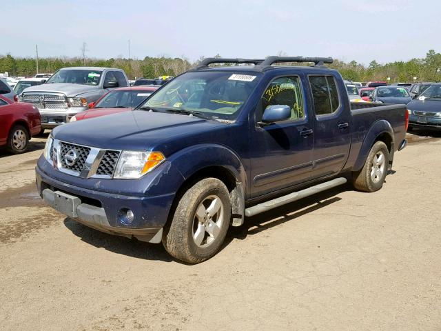 1N6AD09W67C416611 - 2007 NISSAN FRONTIER C BLACK photo 2