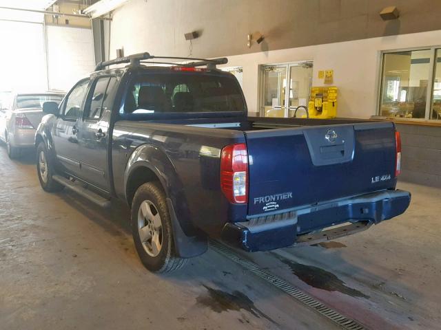 1N6AD09W67C416611 - 2007 NISSAN FRONTIER C BLACK photo 3