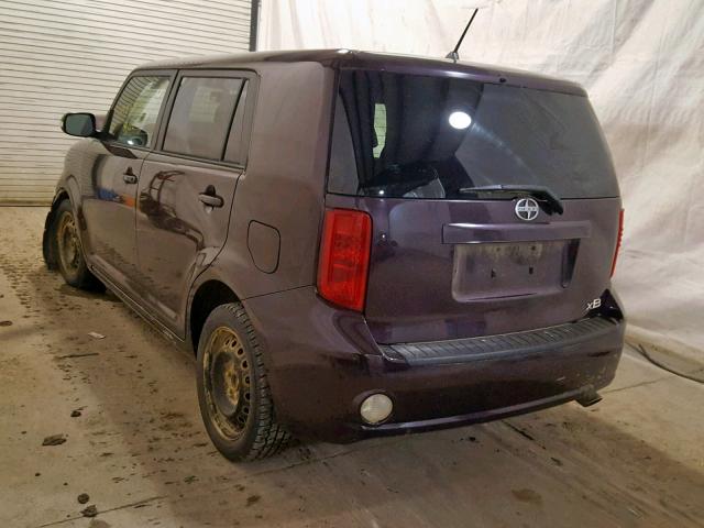 JTLZE4FE0A1104006 - 2010 TOYOTA SCION XB 紫色 照片 3