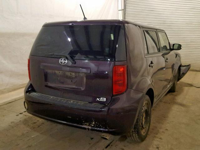 JTLZE4FE0A1104006 - 2010 TOYOTA SCION XB 紫色 照片 4