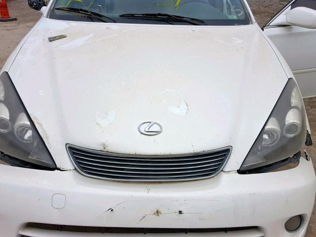 JTHBF30G520035057 - 2002 LEXUS ES 300 WHITE photo 7