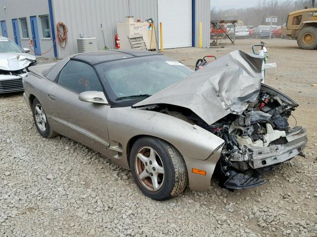 2G2FS22K612117911 - 2001 PONTIAC FIREBIRD TAN photo 1