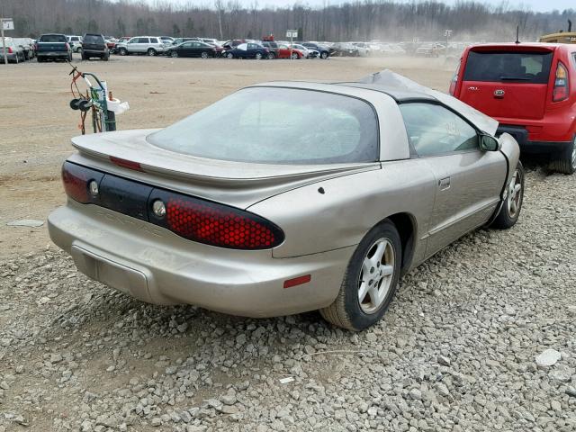 2G2FS22K612117911 - 2001 PONTIAC FIREBIRD TAN photo 4