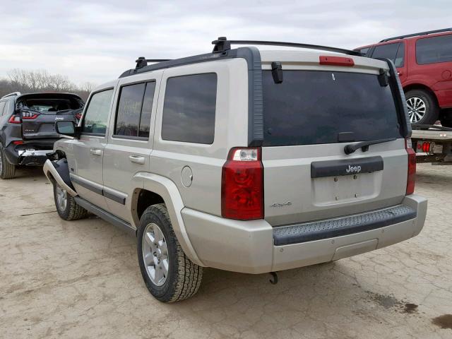 1J8HG48K17C632163 - 2007 JEEP COMMANDER 米色 照片 3