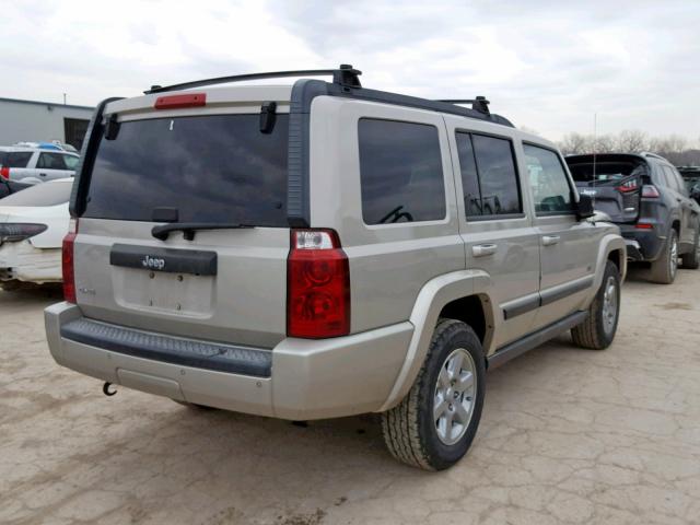 1J8HG48K17C632163 - 2007 JEEP COMMANDER 米色 照片 4