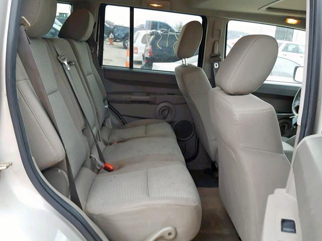 1J8HG48K17C632163 - 2007 JEEP COMMANDER 米色 照片 6