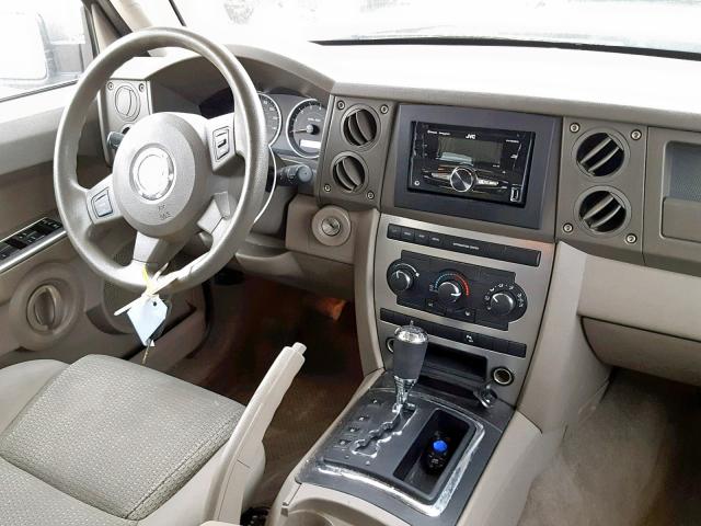 1J8HG48K17C632163 - 2007 JEEP COMMANDER 米色 照片 9