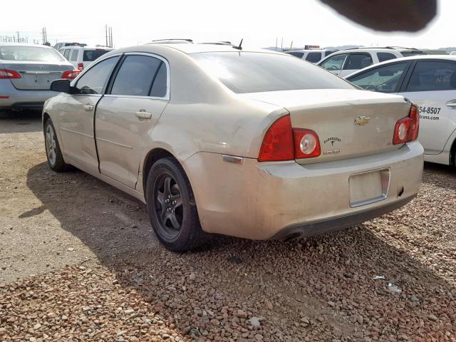 1G1ZG57B094159090 - 2009 CHEVROLET MALIBU LS BROWN photo 3
