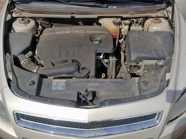 1G1ZG57B094159090 - 2009 CHEVROLET MALIBU LS BROWN photo 7