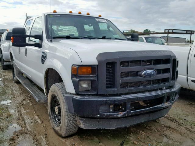 1FTSW31568EE41133 - 2008 FORD F350 SRW S WHITE photo 1