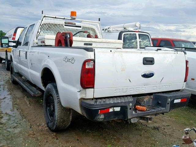 1FTSW31568EE41133 - 2008 FORD F350 SRW S WHITE photo 3