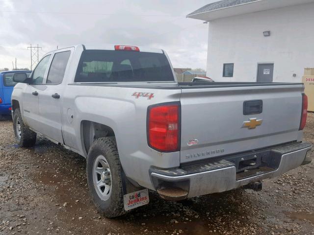 3GCUKPEC8EG180712 - 2014 CHEVROLET SILVERADO SILVER photo 3