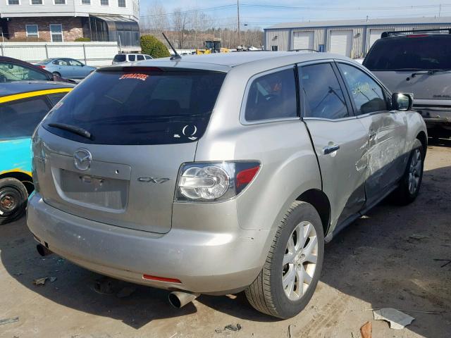 JM3ER293X80192342 - 2008 MAZDA CX-7 SILVER photo 4