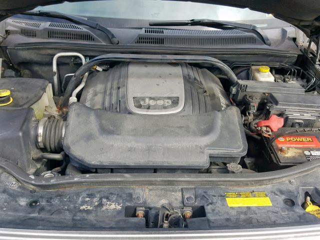 1J8HG582X6C123483 - 2006 JEEP COMMANDER GRAY photo 7