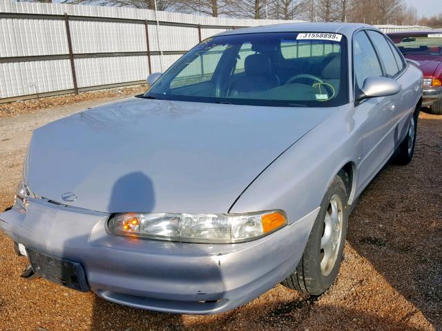 1G3WX52H2XF348654 - 1999 OLDSMOBILE INTRIGUE G SILVER photo 2