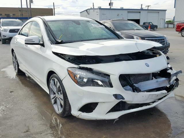 WDDSJ4EB6GN312317 - 2016 MERCEDES-BENZ CLA 250 WHITE photo 1