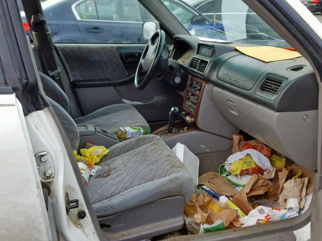 JF1SF6551WH759304 - 1998 SUBARU FORESTER S WHITE photo 5