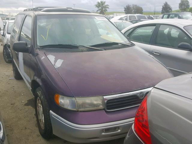 4M2DV1118VDJ07291 - 1997 MERCURY VILLAGER PURPLE photo 1