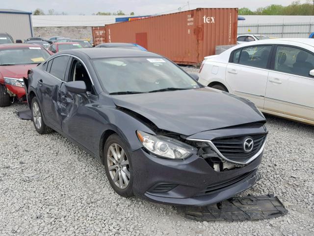 JM1GJ1U67E1159082 - 2014 MAZDA 6 SPORT GRAY photo 1