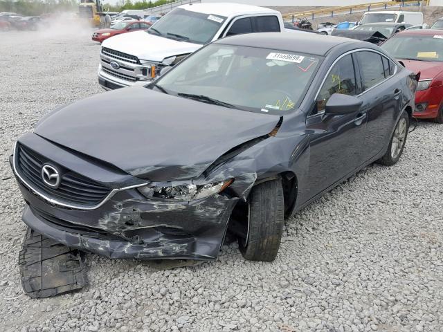 JM1GJ1U67E1159082 - 2014 MAZDA 6 SPORT GRAY photo 2