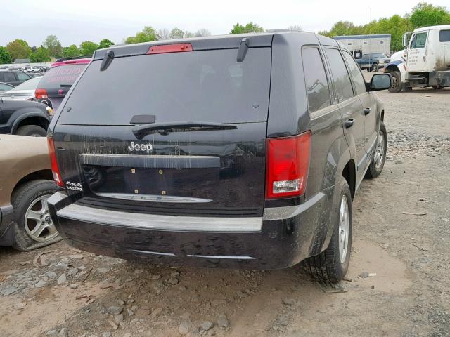 1J8GR48K18C120717 - 2008 JEEP GRAND CHER BLACK photo 4