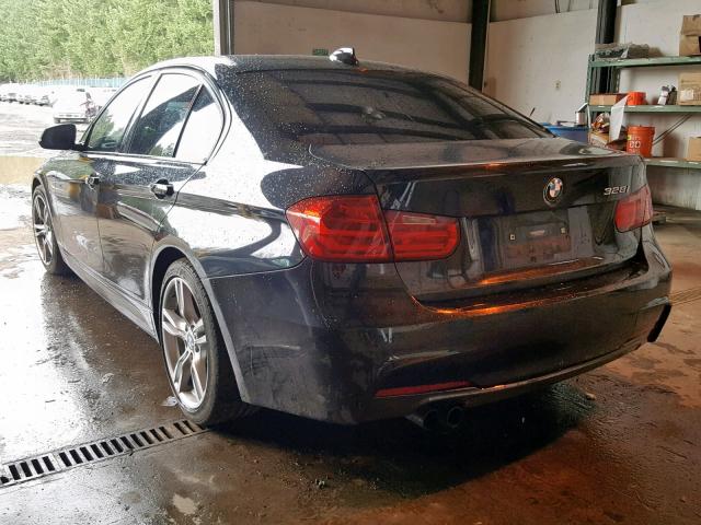 WBA3C1C51DF435868 - 2013 BMW 328 I SULE BLACK photo 3