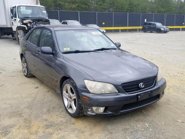 JTHBD192120062614 - 2002 LEXUS IS 300 CHARCOAL photo 1