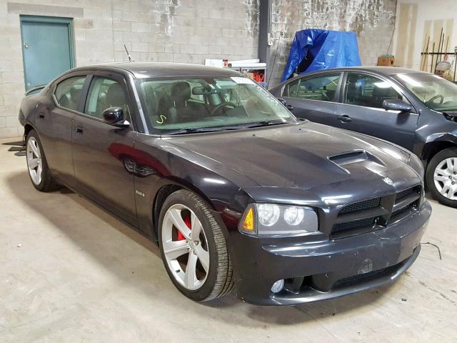 2B3LA73W78H239170 - 2008 DODGE CHARGER SR BLACK photo 1