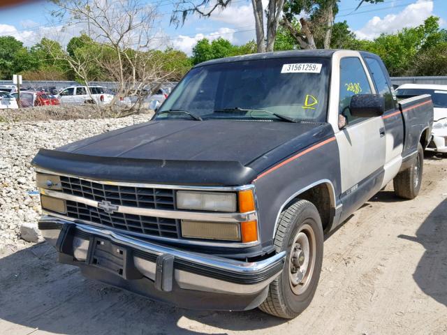 2GCFC29K0N1214404 - 1992 CHEVROLET GMT-400 C2 BLACK photo 2