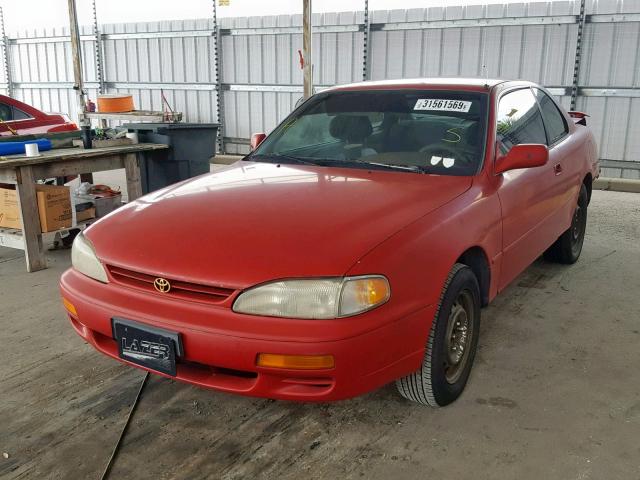 4T1CG12K0TU684991 - 1996 TOYOTA CAMRY DX RED photo 2