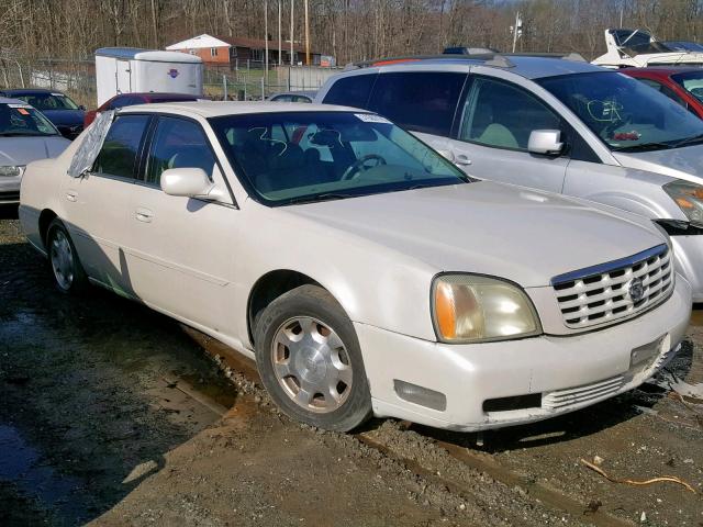 1G6KF57942U164486 - 2002 CADILLAC DEVILLE DT WHITE photo 1