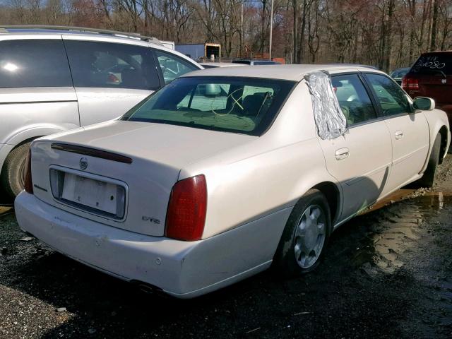 1G6KF57942U164486 - 2002 CADILLAC DEVILLE DT WHITE photo 4