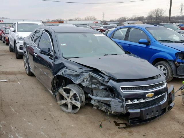 1G1ZC5E0XCF285286 - 2012 CHEVROLET MALIBU 1LT 黑色 照片 1