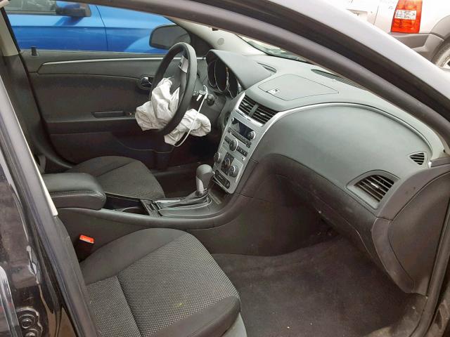 1G1ZC5E0XCF285286 - 2012 CHEVROLET MALIBU 1LT 黑色 照片 5