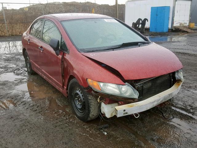 2HGFA153X6H006426 - 2006 HONDA CIVIC DX RED photo 1