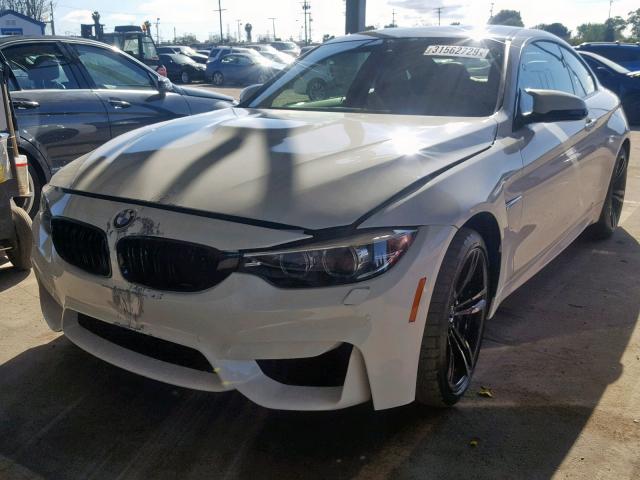 WBS4Y9C5XKAG67253 - 2019 BMW M4 WHITE photo 2