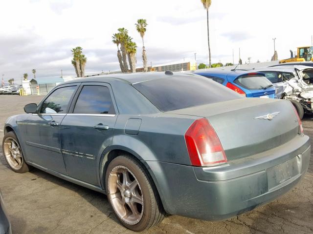 2C3JA43R45H677613 - 2005 CHRYSLER 300 BLUE photo 3