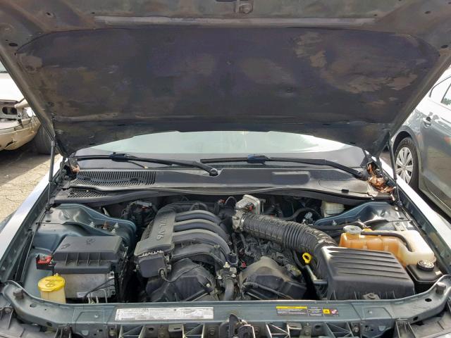 2C3JA43R45H677613 - 2005 CHRYSLER 300 BLUE photo 7