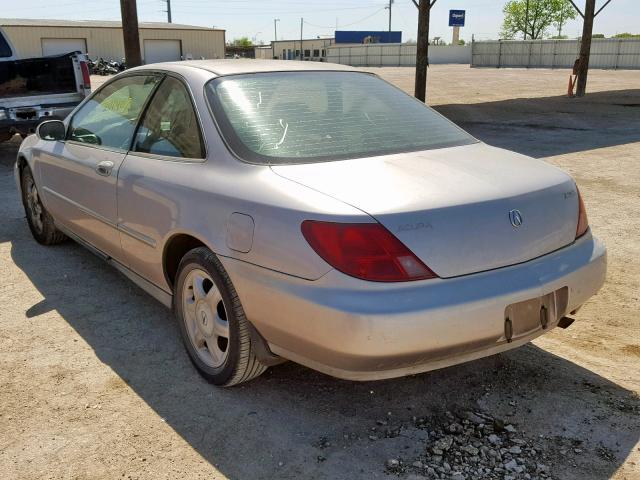 19UYA1259VL012380 - 1997 ACURA 2.2CL SILVER photo 3